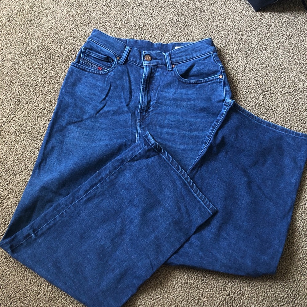 Diesel wide leg jeans